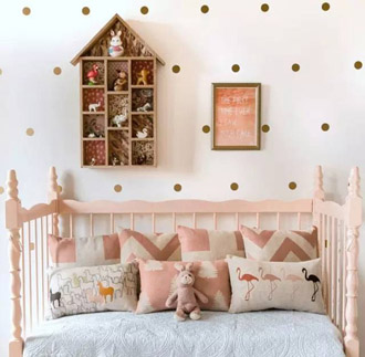 明星父母都喜欢打造这样的卧室给贴心小棉袄！